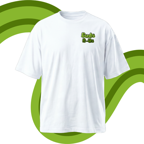 Weed Bud x Lighter: Buds R-Us Design, Short Sleeve T-Shirt