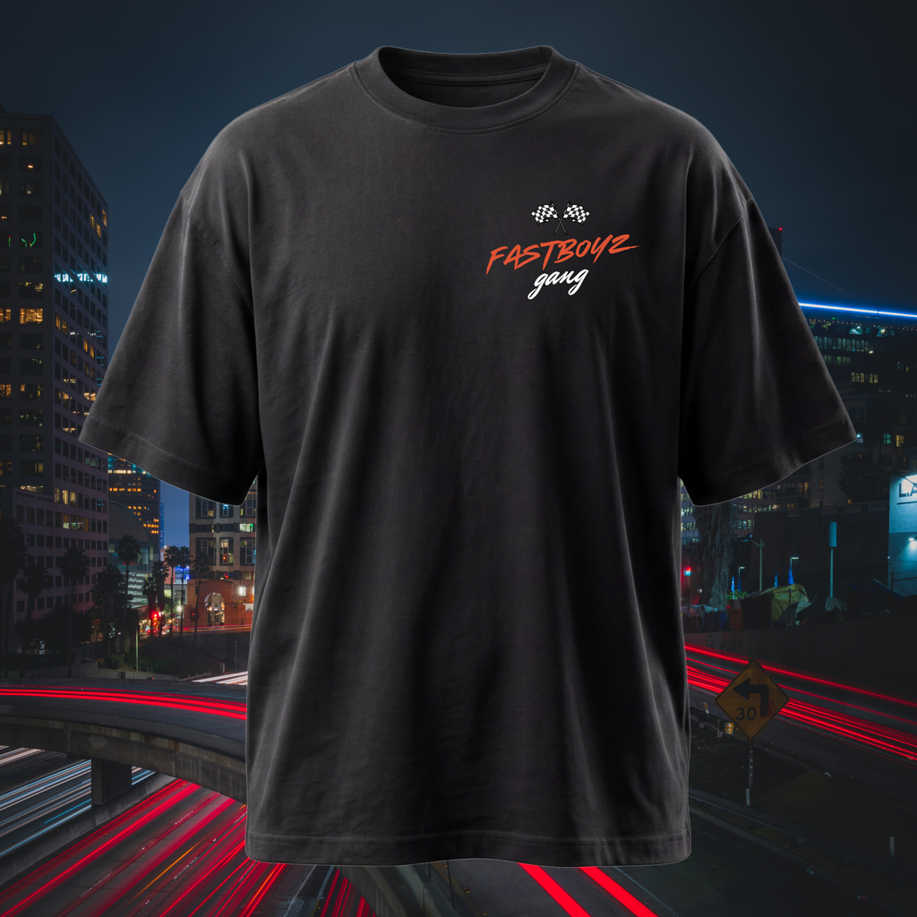 FastBoyz Gang: Turbo Design, Short Sleeve T-Shirt