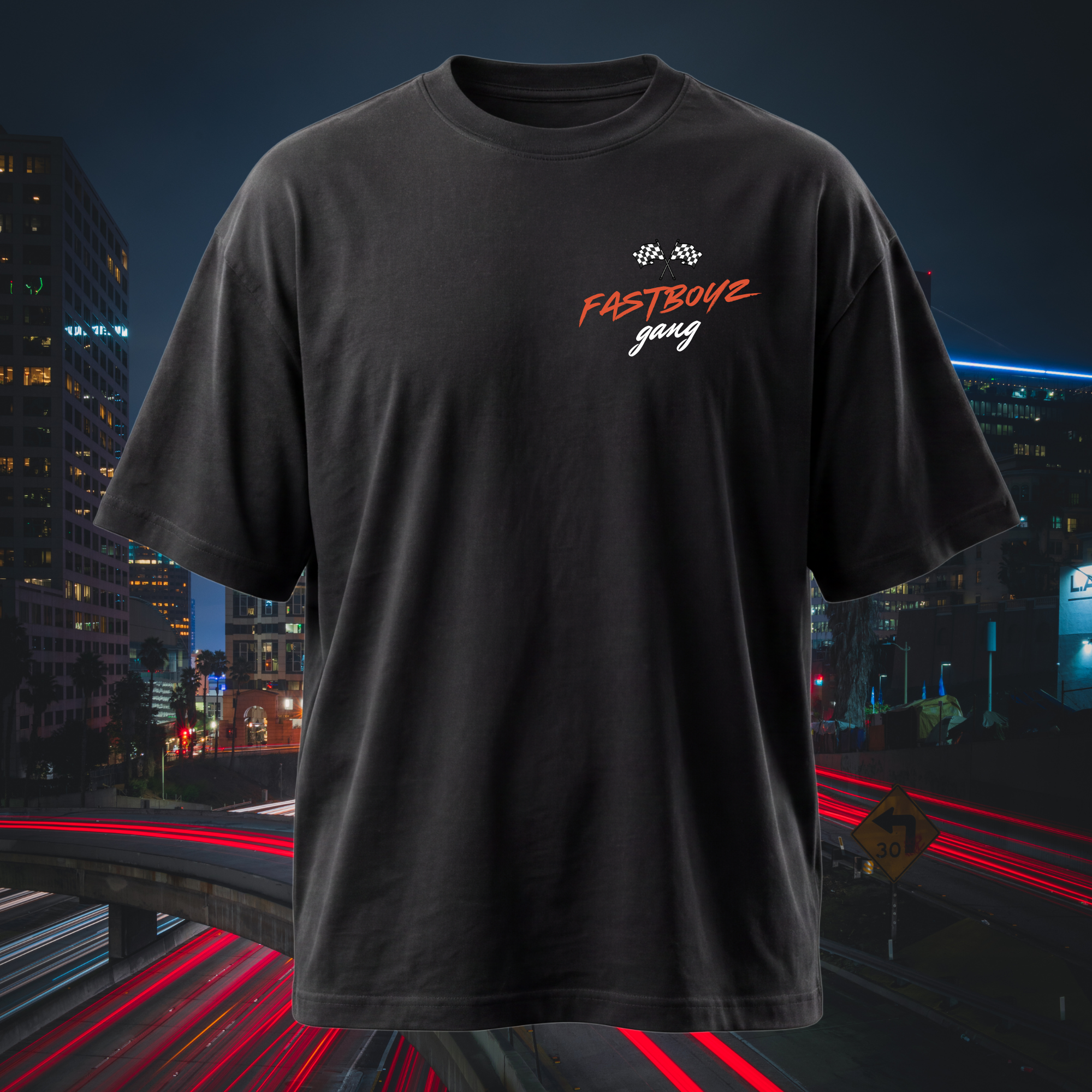 FastBoyz Gang: Turbo Design, Short Sleeve T-Shirt